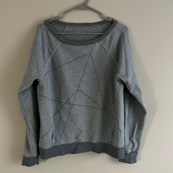 lululemon athletica Sweaters - lululemon grey pullover sweatshirt